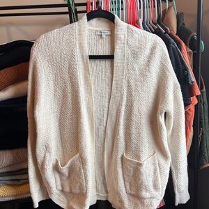 Madewell cardigan - coastal grandma look